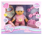 Bebé con set de comida